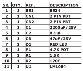 1.2V To 15V Adjustable Power Supply Using LM1084-ADJ (1)