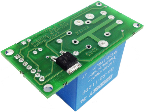 ONE CHANNEL HIGH CURRENT RELAY BOARD WITH ONBOARD 7805 REGULATOR OPTICALLY ISOLATED INPUT  (3)