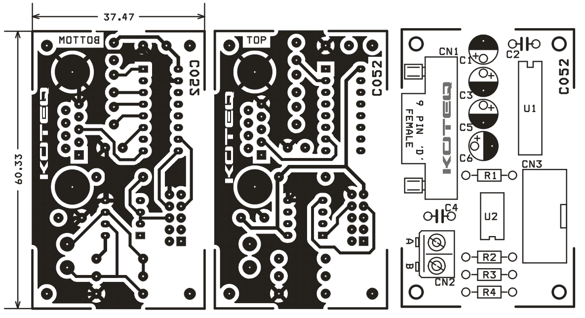 RS232 OR RS485 DUAL PROTOCOL BOARD (3)