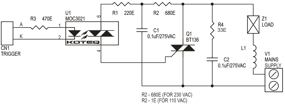 SOLID STATE RELAY FOR INDUCTIVE LOADS (2)