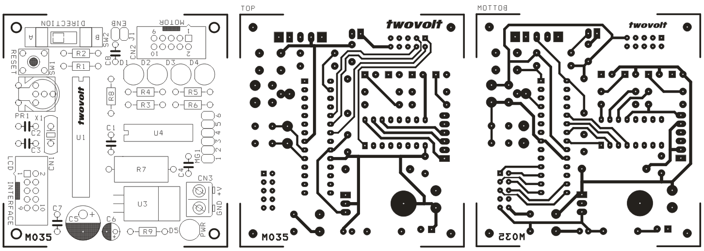 Tiny Low Current Stepper Motor Driver Using PIC16F72 and ULN2003 (1)