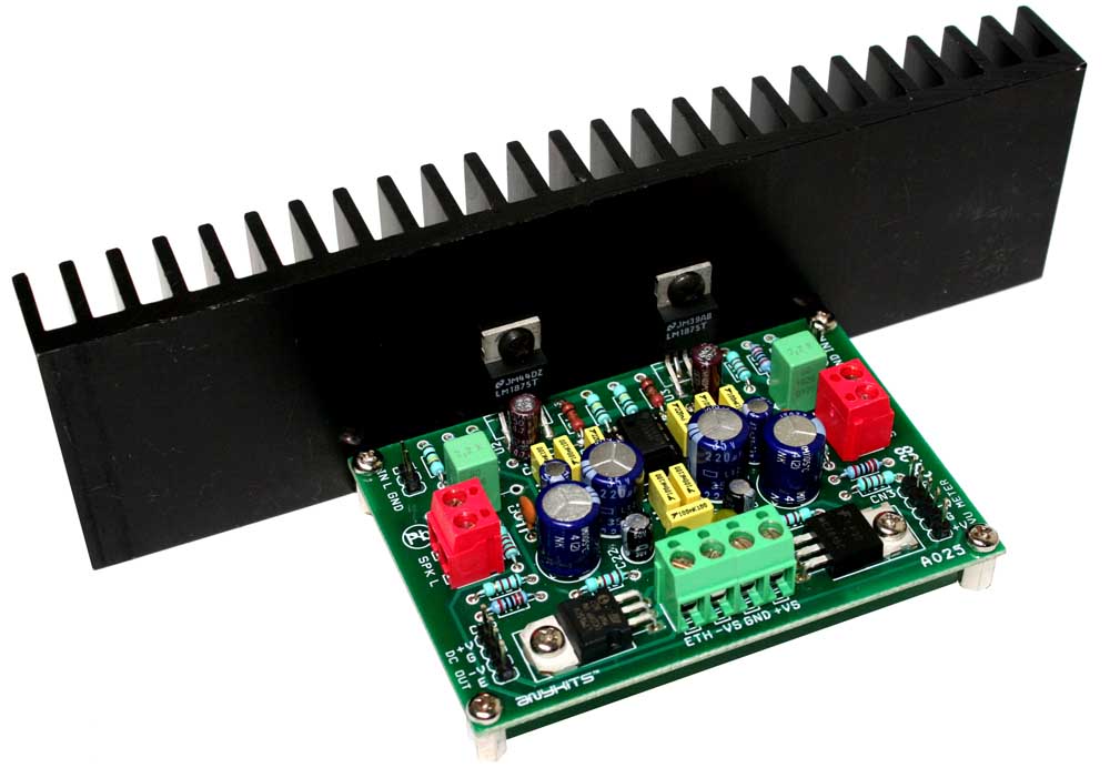 20W Proffesional Audio Amplifier Using LM1875 (1)