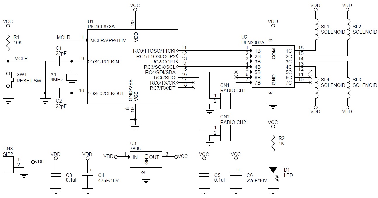 4-channel-rc-signal-to-switch-using-pic16f873-uln2003
