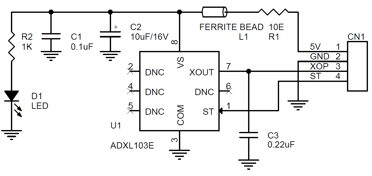 adxl103-single-axis-accelerometers-with-signal-conditioned-voltage-outputs-circuit-pcb-layout-1