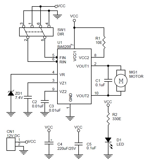 dc-motor-direction-controller-using-ba6209-schematic