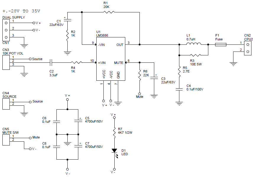 68w-mono-hi-fi-audio-amplifier-duall-supply-using-lm3886-2